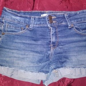 Girls size 16 jean shorts
